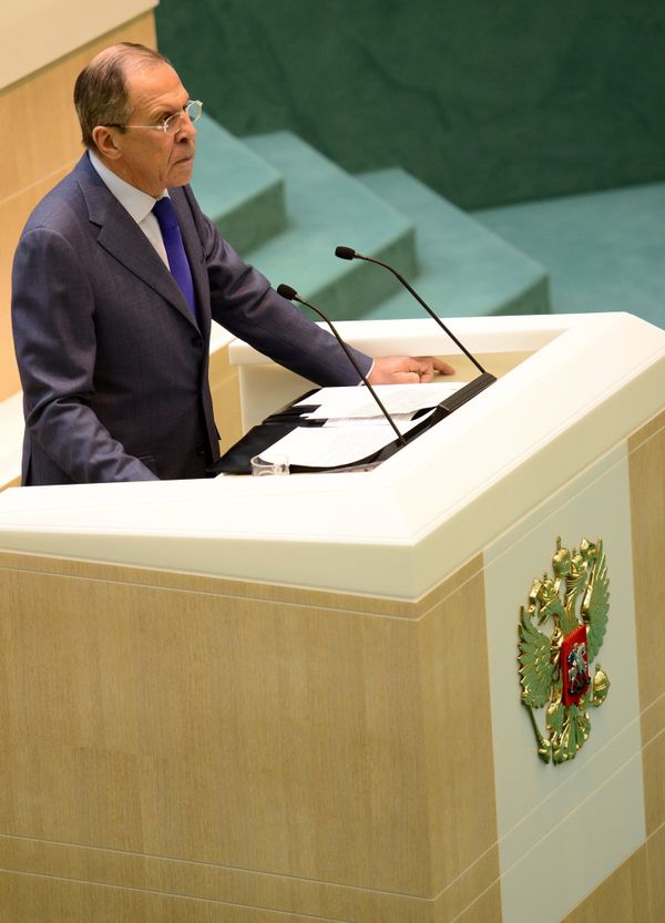 Russian Foreign Minister Sergei Lavrov - Sputnik International