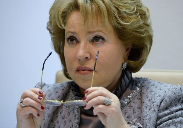Valentina Matvienko - Sputnik International