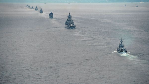 Russian Pacific Fleet ships - Sputnik International
