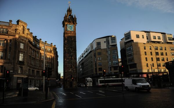Tolbooth Clock Tower in Glasgow Tolbooth Clock Tower in Glasgow - Sputnik International