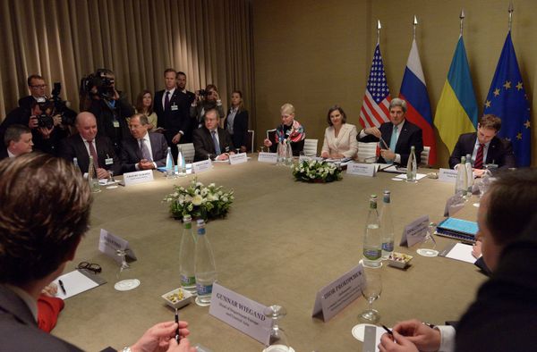 Sergei Lavrov meets with John Kerry in Geneva - Sputnik International