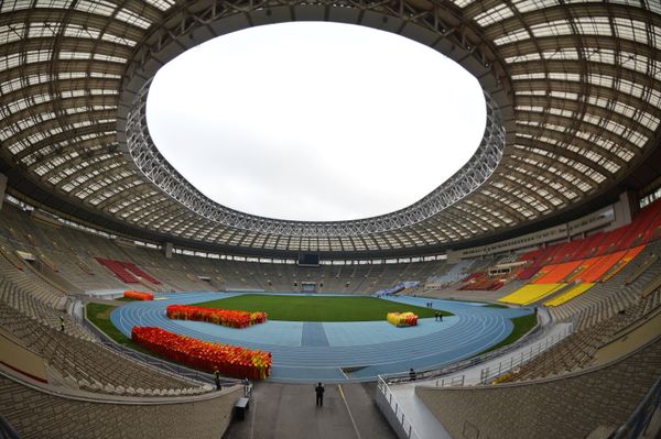 Renovation of Luzhniki stadium for 2018 football World Cup (Archive) - Sputnik International