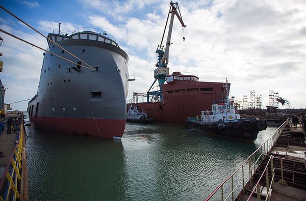 Zalyv Shipyard in Kerch - Sputnik International