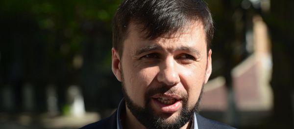 Denis Pushilin, leader of the insurgent Donetsk People’s Republic - Sputnik International