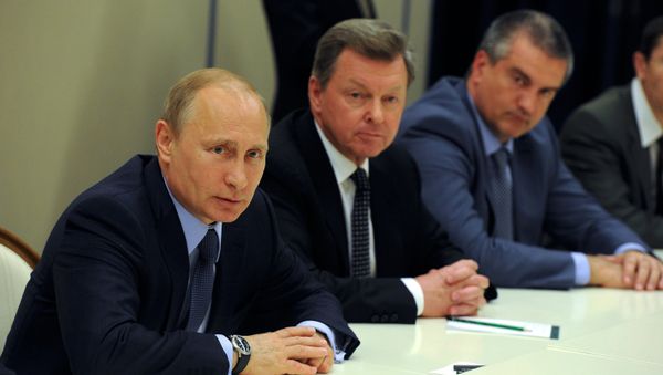 Vladimir Putin meets with Crimean Tatars - Sputnik International