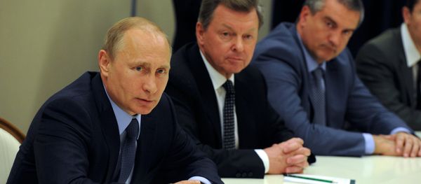 Vladimir Putin meets with Crimean Tatars Vladimir Putin meets with Crimean Tatars - Sputnik International