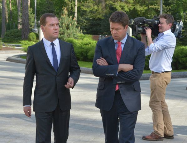 Russian Prime Minister Dmitry Medvedev interviewed by Bloomberg TV channel - Sputnik International