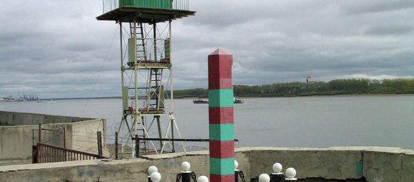 Checkpoint on Russian-Chinese Border - Sputnik International