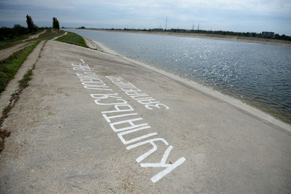 The North Crimean Canal in Crimea's Krasnoperekopsky District - Sputnik International