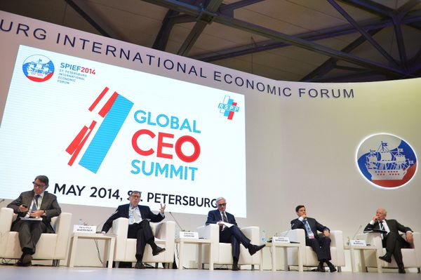 St. Petersburg hosts Global CEO Summit - Sputnik International