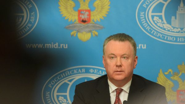 Russian Foreign Ministry spokesman Alexander Lukashevich - Sputnik International