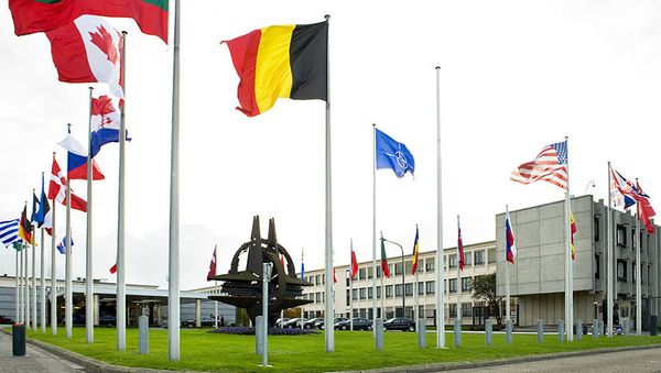 The Building of NATO headquarters in Brussels. - Sputnik International