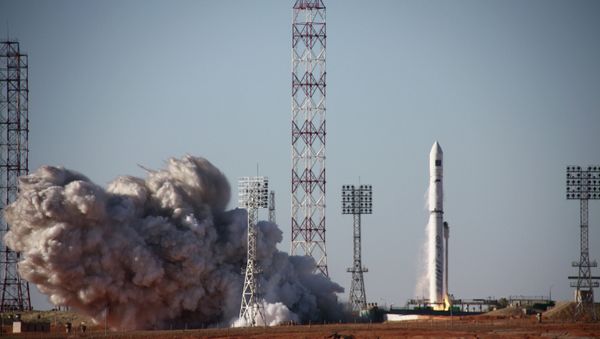 Zenit-3SLBF carrier rocket launches Spektr-R astrophysical space observatory from Baikonur space center - Sputnik International