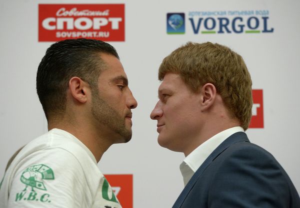News conference by Alexander Povetkin and Manuel Charr - Sputnik International