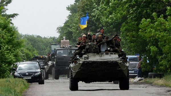 Ukrainian troops (Archive) - Sputnik International