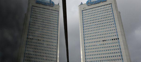 Gazprom building in Moscow - Sputnik International
