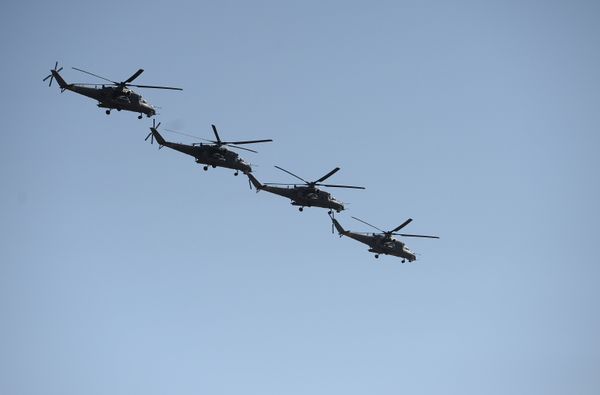 Mi-35 attack helicopters - Sputnik International