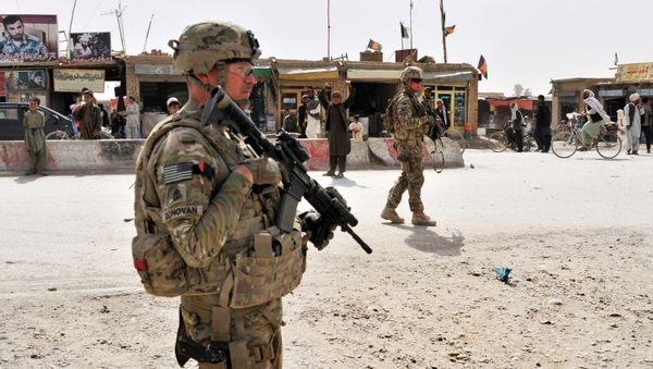 US Army soldiers in the Middle East - Sputnik International