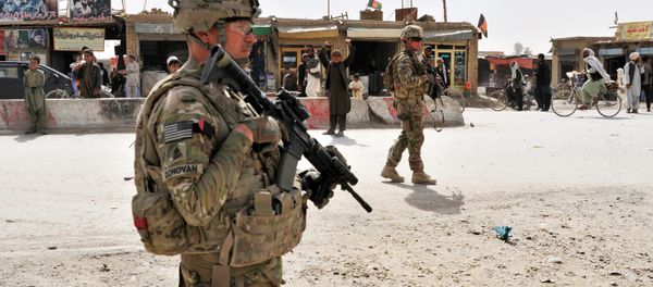 US Army soldiers in the Middle East - Sputnik International