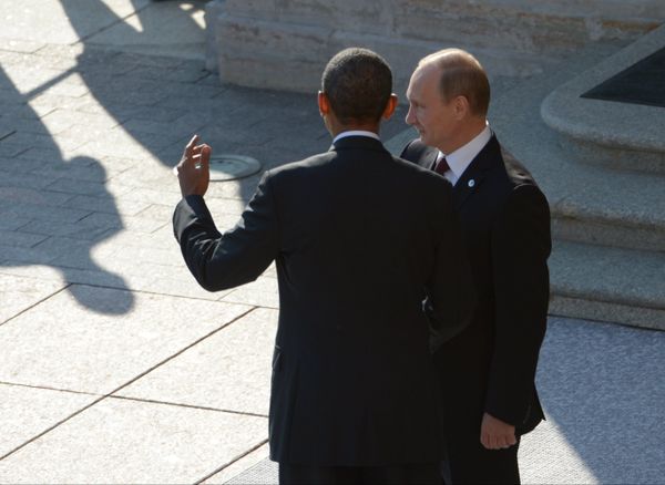 Russian President Vladimir Putin and US President Barack Obama (Archive) - Sputnik International