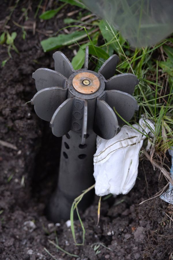 Unexploded 120mm mortar shell (Archive) - Sputnik International
