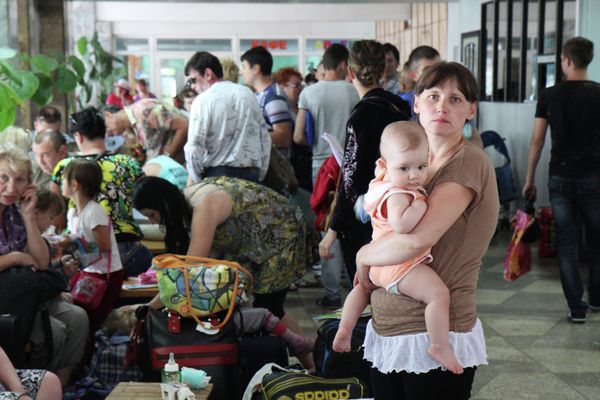 Refugees from South-East of Ukraine (Archive) - Sputnik International