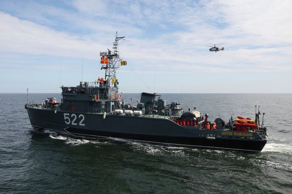 Russian coastal minesweeper (Archive) - Sputnik International