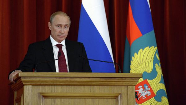 Vladimir Putin meets with Russian ambassadors - Sputnik International