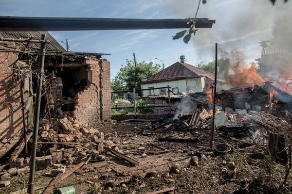 Situation in Slaviansk - Sputnik International