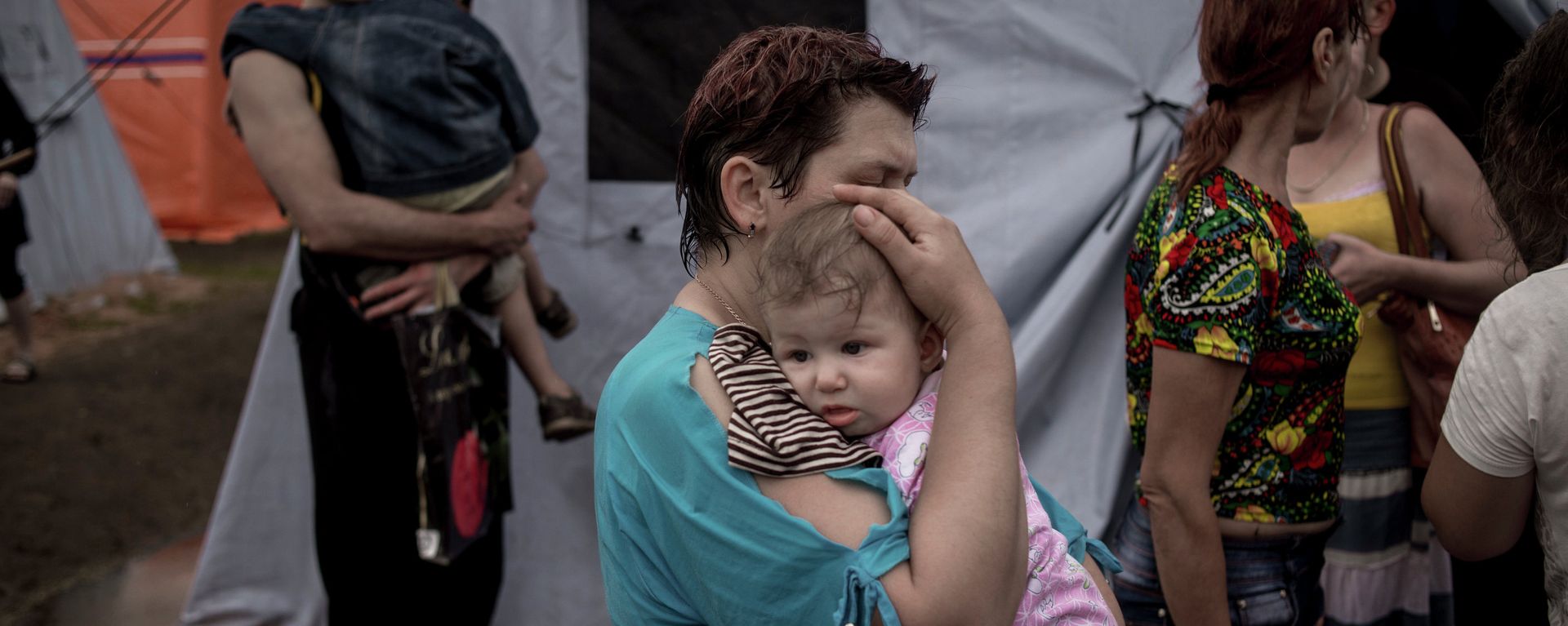 Refugee camp for Ukrainians in Rostov region - Sputnik International, 1920, 26.08.2023