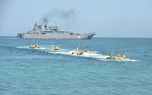 Russian Black Sea fleet's tactical drills (Archive) - Sputnik International