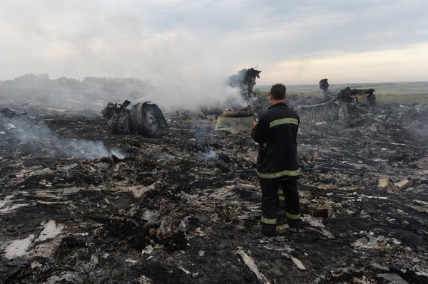 Malaysia Airlines Boeing Crashes in Ukraine - Sputnik International
