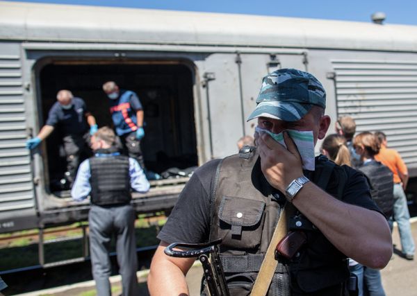 Train with Bodies of Boeing 777 Plane Crash Victims - Sputnik International