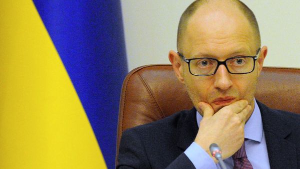 Ukrainian Prime Minister Arseniy Yatsenyuk - Sputnik International