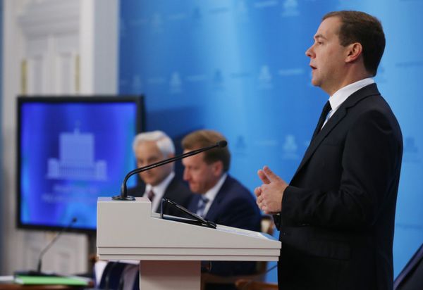 Russian Prime Minister Dmitry Medvedev - Sputnik International