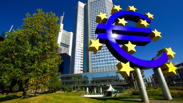 European Central Bank, Frankfurt, Germany. - Sputnik International