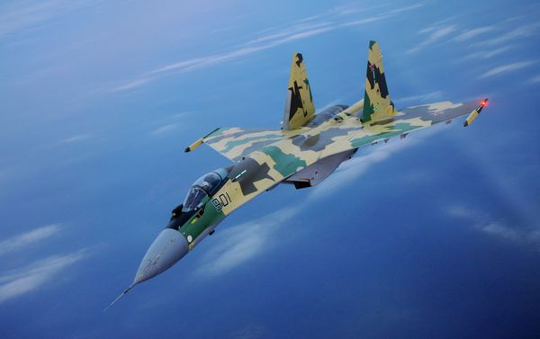 The Sukhoi Su-35S, Russia’s new super-maneuverable multirole fighter jet The Sukhoi Su-35S, Russia’s new super-maneuverable multirole fighter jet - Sputnik International