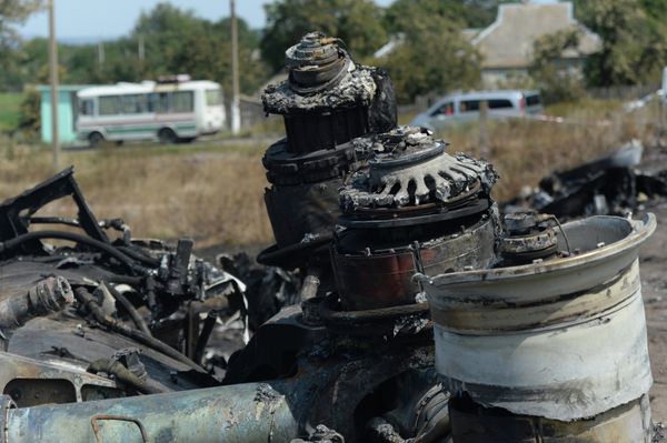 OSCE Team and Experts Working at the Malaysian Boeing 777 Crash Site - Sputnik International
