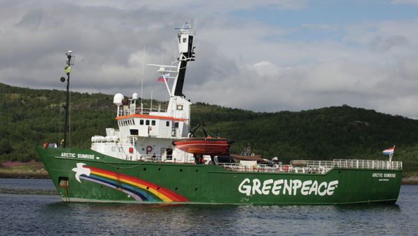 Arctic Sunrise icebreaker - Sputnik International