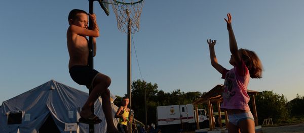 Camp for Ukrainian Refugees in Russia - Sputnik International