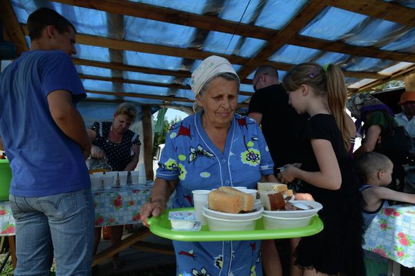 Camp for Ukrainian Refugees in Russia - Sputnik International