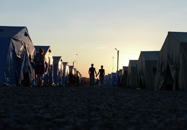 Camp for Ukrainian Refugees in Russia - Sputnik International
