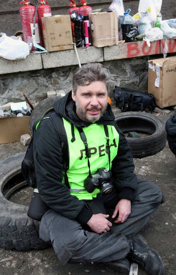 A photojournalist of the International News Agency Rossiya Segodnya, Andrei Stenin - Sputnik International