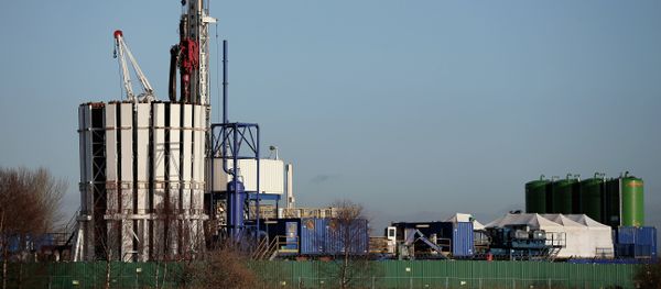 A general view of the Barton Moss gas fracking exploration facility on January 13, 2014 in Barton, England A general view of the Barton Moss gas fracking exploration facility on January 13, 2014 in Barton, England - Sputnik International