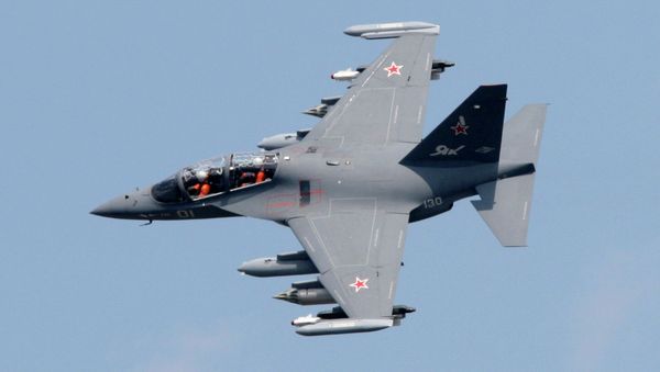 YAK-130, International Air Show MAKS-2009 - Sputnik International