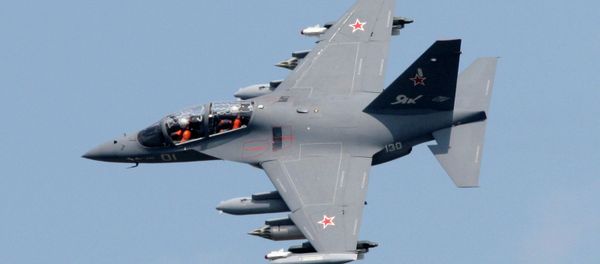 YAK-130, International Air Show MAKS-2009 - Sputnik International