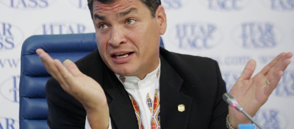 News conference by President of the Republic of Ecuador Rafael Correa News conference by President of the Republic of Ecuador Rafael Correa - Sputnik International