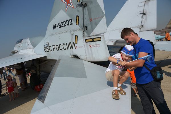 Russian Air Force Day Celebration - Sputnik International