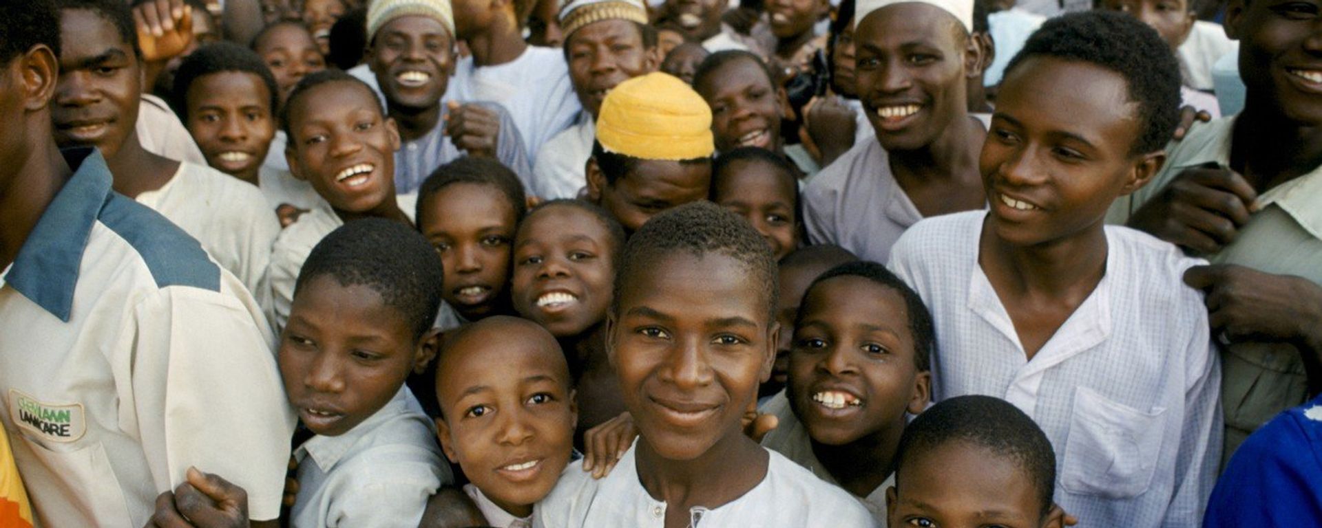 Crowd attending tribal gathering durbar cultural event at Maiduguri in Nigeria, West Africa - Sputnik International, 1920, 21.09.2022