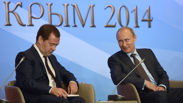 Vladimir Putin's working visit to the Crimean Federal District - Sputnik International